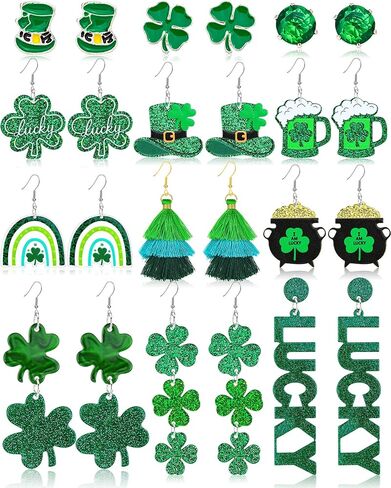 LUYI Holiday Earrings for Women, Dangle Acrylic Earrings Accessories Jewelry Gifts for Women Holiday Party Wedding in Saudi Arabia