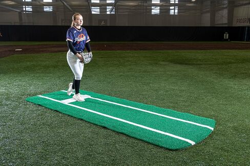 Pro Spiked Game Mat - Never Slip - Softball Pitching Mats in Kuwait