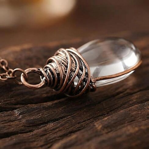Brown Jewelry Sets for Women, Boho Western Chunky Resin Teardrop Necklace and Earrings Set, Vintage Gold Acrylic Dangle Earrings, Bohemian Statement Jewelry Gifts for Party in Saudi Arabia