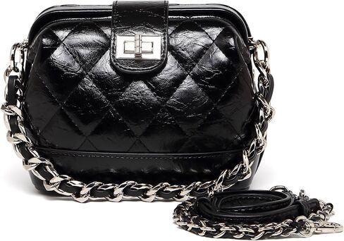 Trendy Women Box Shoulder Bag Crossbody Wallet with Diamond Stitch Pattern Lightweight and Spacious for Everyday Carry in Saudi Arabia