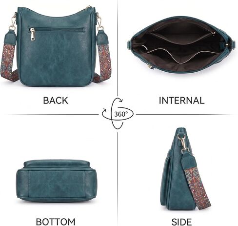 APHISON Medium Crossbody Bags for Women, Women's Cross Body Purse Shoulder Handbags with Tassel in Saudi Arabia