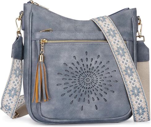 APHISON Medium Crossbody Bags for Women, Women's Cross Body Purse Shoulder Handbags with Tassel in Saudi Arabia