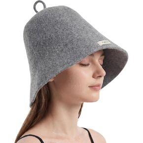 PuTian 100% Merino Wool Sauna Hat for Men & Women One Size Soft Sauna Cap Russian Banya Hat for Steam Room, Sauna, Banya in Saudi Arabia