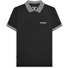 Lambretta Mens SS25 Two Tone Polo Shirt in Saudi Arabia