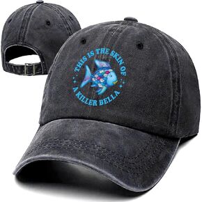 This Is The Skin Of A Killer Bella Funny Retro Washed Cotton Baseball Cap, Adjustable Lightweight and Breathable Unisex Movie fans Vampire Fan Hat, Gifts for Men Women Friend Bestie Coworker Boss in Saudi Arabia