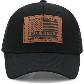 I Fix Stuff Hat for Dad, Birthday Gifts for Men - Unique Gift Ideas for Husband, Grandpa, Handyman, Him in Saudi Arabia