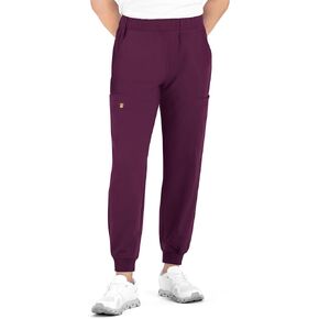 Maevn Matrix Pro Men's Full Elastic Waistband Jogger Medical Scrub Pant | Clinical Uniform Bottom with 6 Pockets, Dye-to-Match Inner Drawstring and Rib Ankle Cuffs in Saudi Arabia