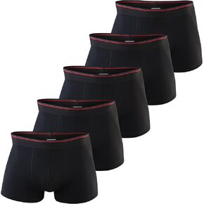 Men's No Fly Trunks, Soft and Breathable Cotton Underwear with ComfortFlex Waistband, 5-Pack in Saudi Arabia
