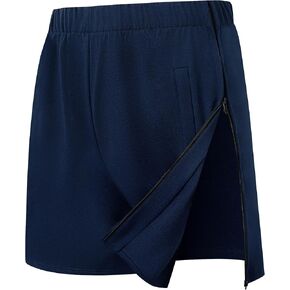 One-Hand Dual Zipper Mens Tear Away Shorts, Open Side Adaptive Shorts, Easy Dressing for Surgery, Rehab & Elderly Care in Saudi Arabia