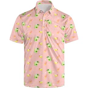 Funny Golf Shirts for Men,Performance Quick-Dry Short Sleeve Shirts, Casual Collared Golf Polo Shirt for Men in Saudi Arabia