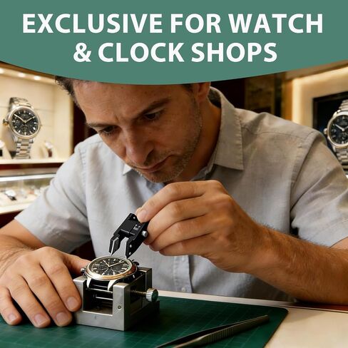 Elastic Ear Puller, Professional Watch Repair Tool with Watch Band Widths Ranging from 0.92" to 0.49". Elastic U-Shaped Ear Puller with Foam Protection and Plastic Case in Saudi Arabia