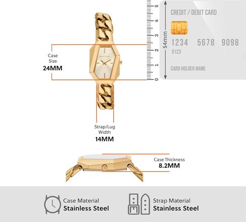 Michael Kors Women's Suri Two-Hand Gold-Tone Stainless Steel Watch (Model: MK4878) in Kuwait