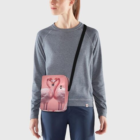Loveing Flamingo Sling Bag Small Crossbody Purse with Adjustable Strap 6.6×2.5×9.4 IN in Saudi Arabia