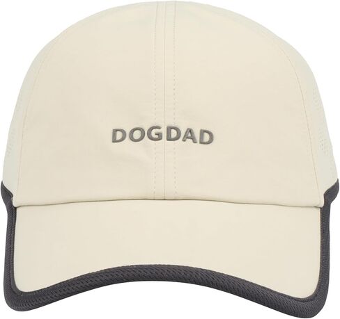 Dog Dad Running Hat Lightweight Breathable Quick Dry Cap for Walking Hiking Gym | Reflective Baseball Cap in Saudi Arabia