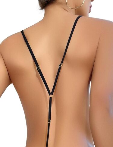 Womens Micro Bikini Extreme See Through Lingerie One Piece Swimsuits with Fishnet Stockings in Saudi Arabia