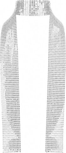 Metal Sequin Ties for Women Long Skinny Scarves, Sparkly Sequin Scarf Glitter Necktie Belt for Prom Wedding Party Cocktail Daily Wear in Saudi Arabia