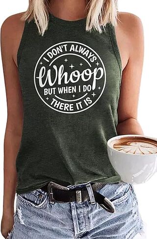 Baseball Tank Top Women Heart Print Cute Workout Graphic Casual Sleeveless Shirt Vest Top in Kuwait