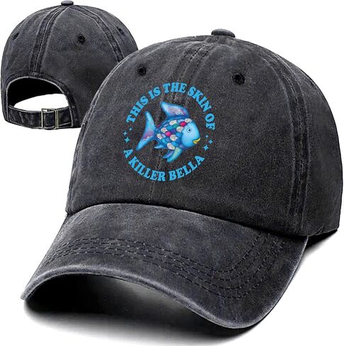 This Is The Skin Of A Killer Bella Funny Retro Washed Cotton Baseball Cap, Adjustable Lightweight and Breathable Unisex Movie fans Vampire Fan Hat, Gifts for Men Women Friend Bestie Coworker Boss in Saudi Arabia