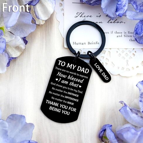 Fathers Day Presents for Dad To My Daddy Gifts from Daughter Son Cool Dad Gifts from Kids Keychains First Fathers Day Gift for New Dad Daddy Birthday Father's Day Valentine Best Dad Ever Gift in Saudi Arabia