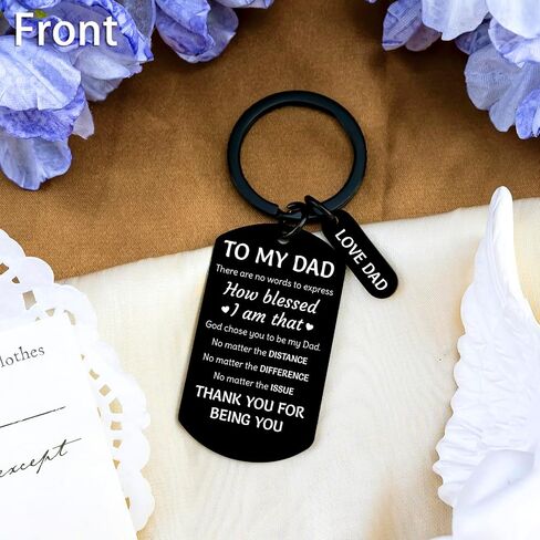 Fathers Day Presents for Dad To My Daddy Gifts from Daughter Son Cool Dad Gifts from Kids Keychains First Fathers Day Gift for New Dad Daddy Birthday Father's Day Valentine Best Dad Ever Gift in Saudi Arabia