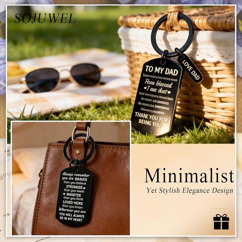 Fathers Day Presents for Dad To My Daddy Gifts from Daughter Son Cool Dad Gifts from Kids Keychains First Fathers Day Gift for New Dad Daddy Birthday Father's Day Valentine Best Dad Ever Gift in Saudi Arabia