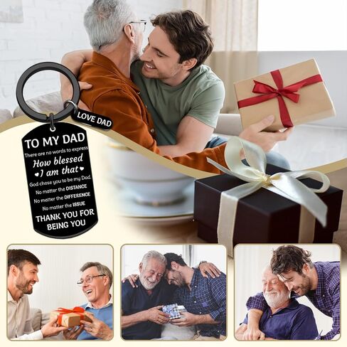 Fathers Day Presents for Dad To My Daddy Gifts from Daughter Son Cool Dad Gifts from Kids Keychains First Fathers Day Gift for New Dad Daddy Birthday Father's Day Valentine Best Dad Ever Gift in Saudi Arabia