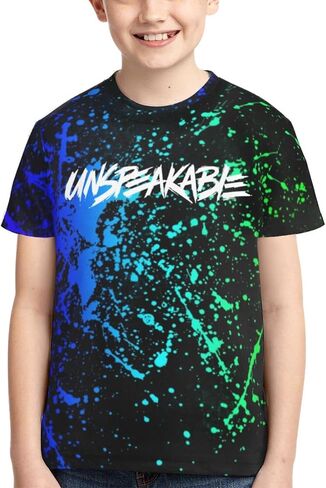 Cool Merch for Kids Cool 3D Printed Short Sleeve Tshirt Gaming t Shirts Graphic for Teens Boys Girls Tee 9-10 Years in Kuwait