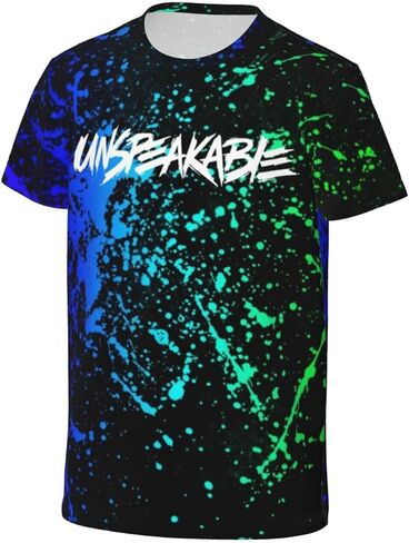 Cool Merch for Kids Cool 3D Printed Short Sleeve Tshirt Gaming t Shirts Graphic for Teens Boys Girls Tee 9-10 Years in Kuwait