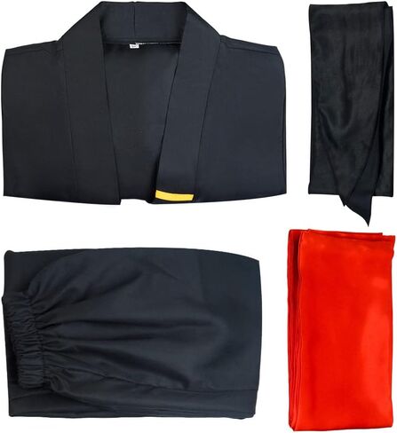 Roronoa Zoro Cosplay Costume BLACK Kimono Cloak Suits Halloween Party Anime Figure Cosplay Uniform Suits in Saudi Arabia