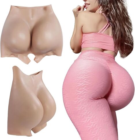 Silicone 1.5cm Big Buttocks Pads Underwear High Elastic Artificial Hip Shaper Padded Panties For Women Men Shapewear in Saudi Arabia