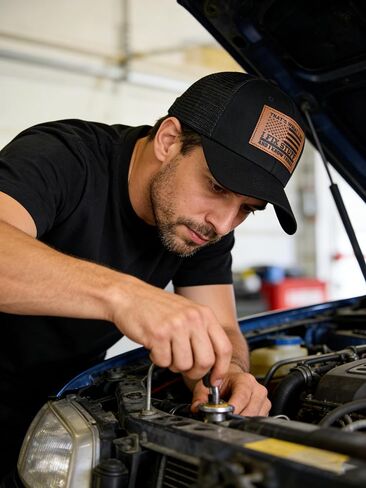 I Fix Stuff Hat for Dad, Birthday Gifts for Men - Unique Gift Ideas for Husband, Grandpa, Handyman, Him in Saudi Arabia