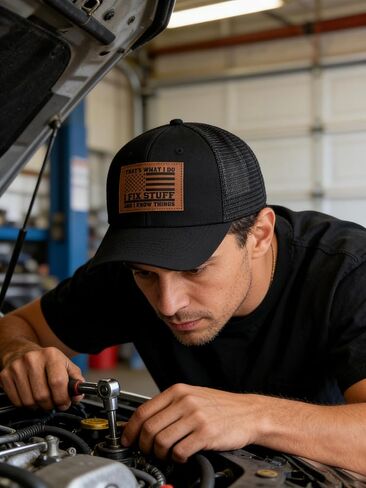 I Fix Stuff Hat for Dad, Birthday Gifts for Men - Unique Gift Ideas for Husband, Grandpa, Handyman, Him in Saudi Arabia