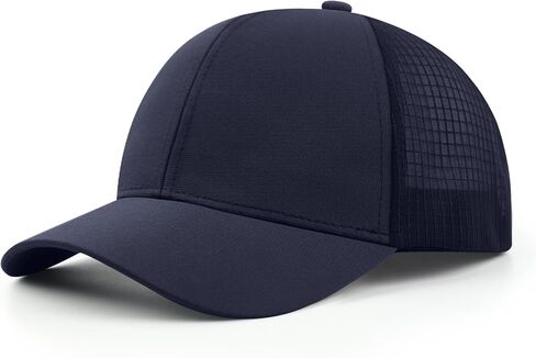 Zylioo XL XXL قبعة سائق الشاحنة Snapback، قبعة بيسبول شبكية للرؤوس الكبيرة للرجال والنساء، قبعة كبيرة منظمة قابلة للتعديل في منتصف التاج in Kuwait
