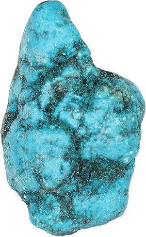 GEMHUB Arizona Mine Blue Turquoise Raw Gemstone100.50 Ct Natural Untreated Egl Certified Blue Turquoise Crystal Gemstone in Kuwait