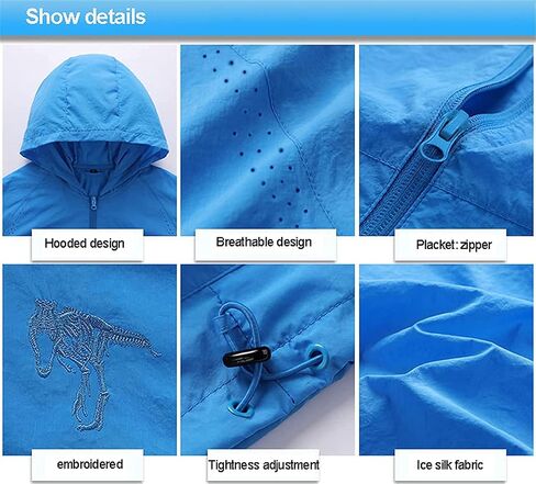 Hooded Fan Suits, Cold Air-Conditioning Suits for Cooling Sun Protection. 3-Speed Adjustable Cooling Sports Suits for Construction Site Farms,Blue,XL in Saudi Arabia