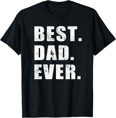 Father Day Crewneck Short Sleeve T-Shirt Celebration Day Letter Cotton Tees Size M L XL XXL 3XL in Saudi Arabia