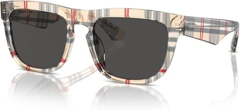 BURBERRY Dark Grey Square Men's Sunglasses BE4431U 412287 56 in Kuwait