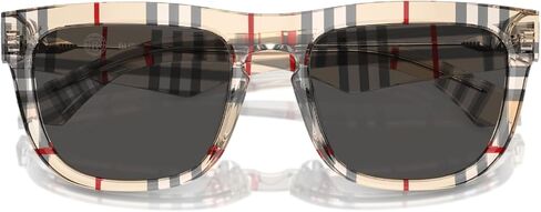 BURBERRY Dark Grey Square Men's Sunglasses BE4431U 412287 56 in Kuwait