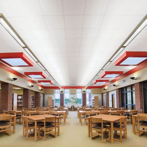 Armstrong Ceiling Tiles; 2x4 Ceiling Tiles - 12 pcs White; Acoustic Ceilings for Suspended Grid; FINE FISSURED 1729A in Saudi Arabia
