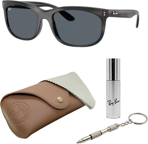 Ray-Ban RB2389F BALORETTE LOW BRIDGE FIT Square-Round Shape Sunglasses with Official RayBan Eyewear Kit in Kuwait