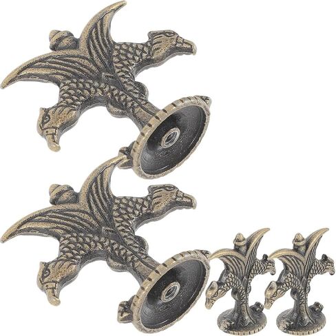 Cabinet Pulls8Pcs Vintage Eagle Handles Drawer Pulls Decorative Small Knobs for Kitchen Cupboard and Dresser Hardware in Kuwait