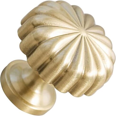 Cabinet PullsSolid Brass Drawer Knob 30mm Gold Pull Handle for Cupboard Door Furniture Hardware Home Improvement in Kuwait