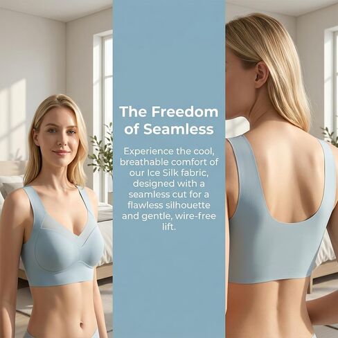 5pcs, Full Bust Cup, Wire-Free, Plus Size, Smoothing Thin Cups in Kuwait