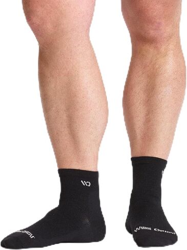 Wide Open Men's Lightweight Quarter Socks – Merino Wool Lifestyle Socks for Wide Feet and Everyday Comfort in Saudi Arabia
