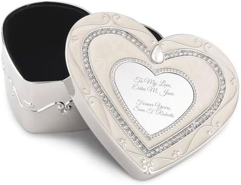 THINGS REMEMBERED Regal Elegance Heart Keepsake Box in Saudi Arabia