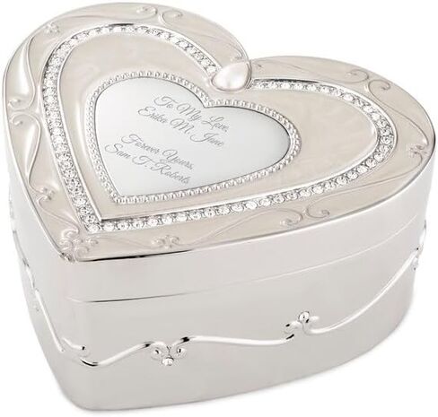 THINGS REMEMBERED Regal Elegance Heart Keepsake Box in Saudi Arabia