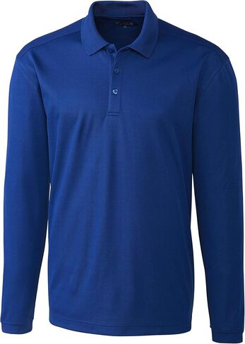Clique Spin Eco Performance Pique Long Sleeve Mens Polo in Kuwait
