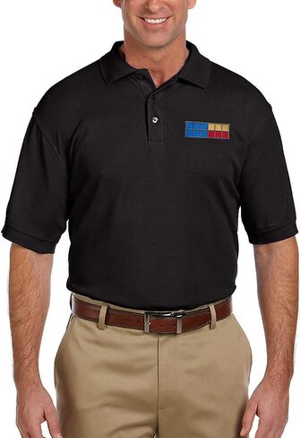 EvolveFISH SW Empire Grand Admiral Thrawn Badge Embroidered 5.6 oz. Easy Blend Polo in Kuwait