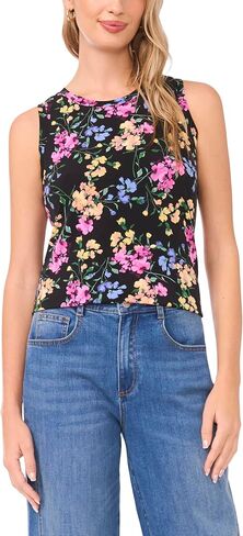 Vince Camuto Women's Sleeveless Ity Back Keyhole Tank in Kuwait