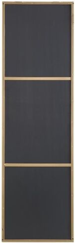 MAKLAINE Modern Rectangle Metal Frame Mirror, 60" x 18", Brass Finish, Vertical/Horizontal Mounting, Clear Beveled Glass, Contemporary Design for Living Room, Bedroom, Entryway, Bathroom, or Office in Saudi Arabia